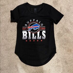 Buffalo Bills Women's Black Short Sleeve Tee